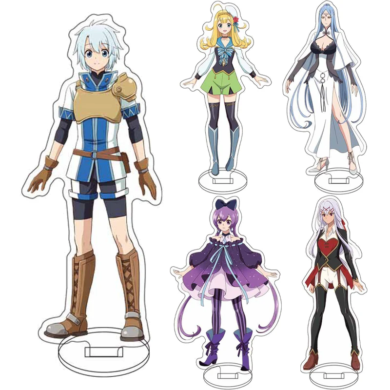 16CM Anime I'm Apparently the Strongest at Doing Odd Jobs Fighting Games‌ Figure Kurt Yulicia Acrylic Stand Cos Ornaments Gifts