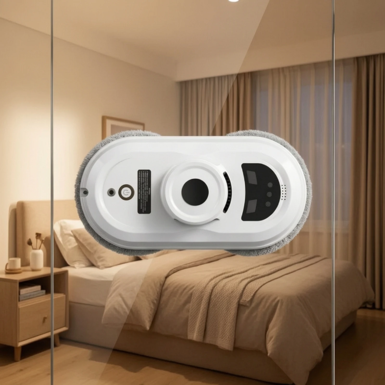 Window Cleaning Robot Smart Robotic Window Cleaner Automatic Glass Cleaner Powerful Suction Appliance Electric for Homeowners