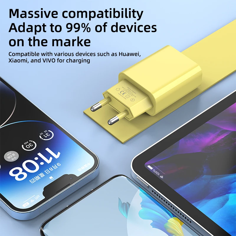 USB nabíječka  20W telefon nabíječka rychlý nabít pro Xiaomi 11 13 14 Samsung Huawei cestovní nabíječka adaptor pro iPhone postit se chargers