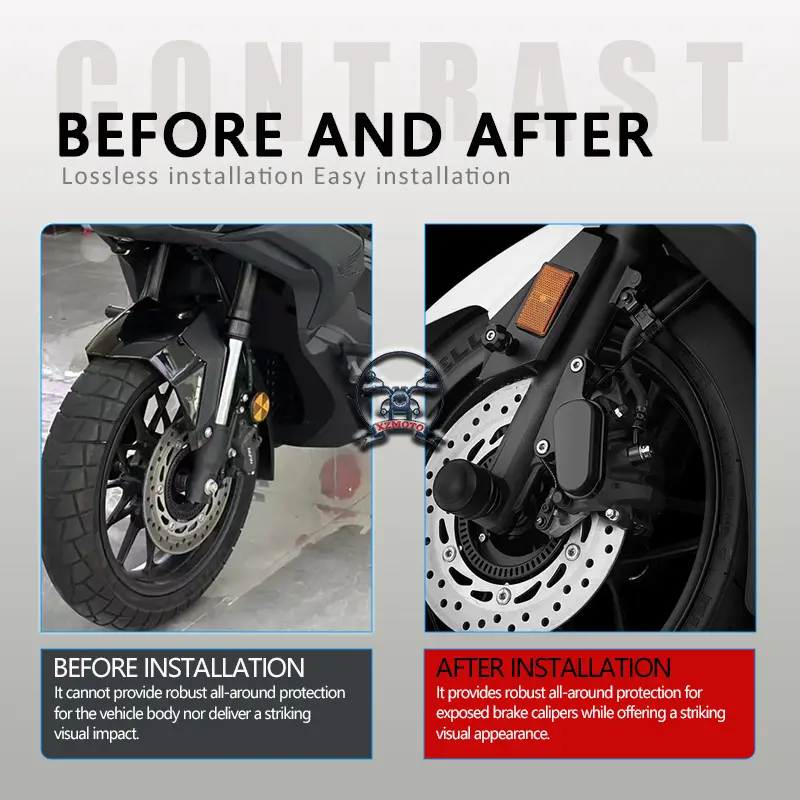 For Honda ADV350 Forza300 Forza 300 FORZA 350 Forza350 NSS350 Motorcycles Aluminium Front Brake Caliper Cover Guard Accessories - Image 2