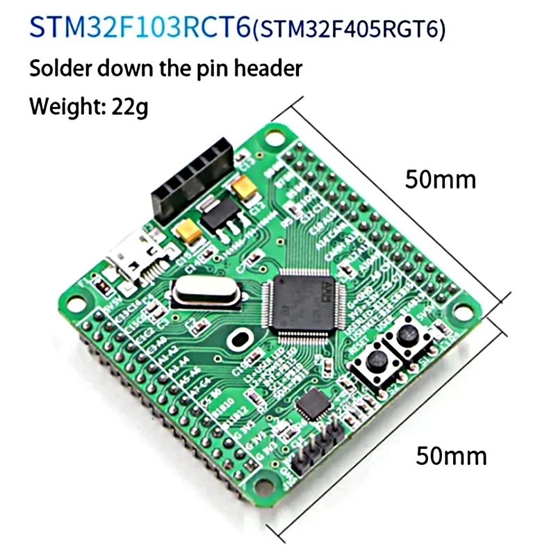 STM32F103RC F405RG F103ZET6 F407ZE controlador puede MPU6050 MPU9250