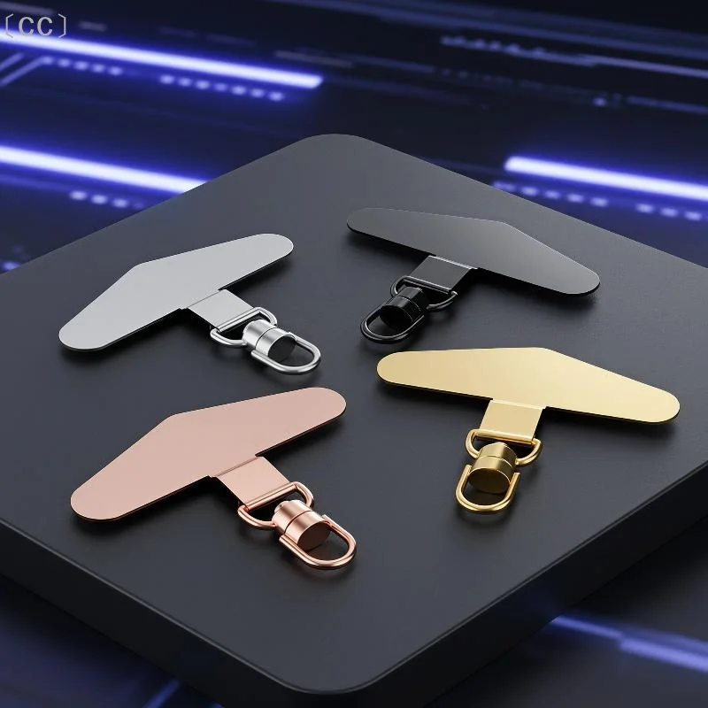 〔CC〕360° Rotation Metal Phone Tether Tab Cell Phone Lanyard Patch Gasket Universal Cellphone Lanyard Safety Connecter Piece〔88〕