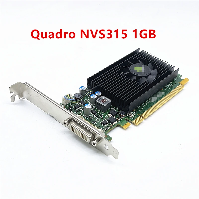 

Original Quadro NVS315 1GB Professional Graphics Card Computer Multi-screen Dual Screen Split Screen Display 59-pin DMS