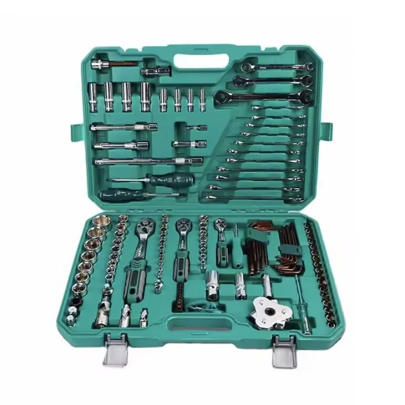 

SXLL Professional 128 Socket Wrench Ratchet Torque Wrench Handle Tool Set Customizable OEM 1 Year Warranty Hard Box Packaging