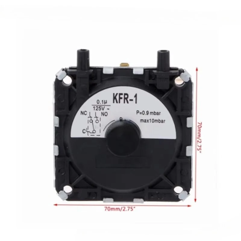 10 Pieces of Universal Pressure Switch KFR-1 J04 for Pressure Switch of Boiler Gas Water Heater.