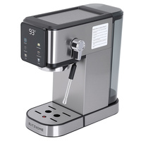 BlitzHome CM5105 Semi-Automatic Espresso Coffee Machine 20Bar 1350W with Touchscreen Control Cup Warmer 1L Water Tank