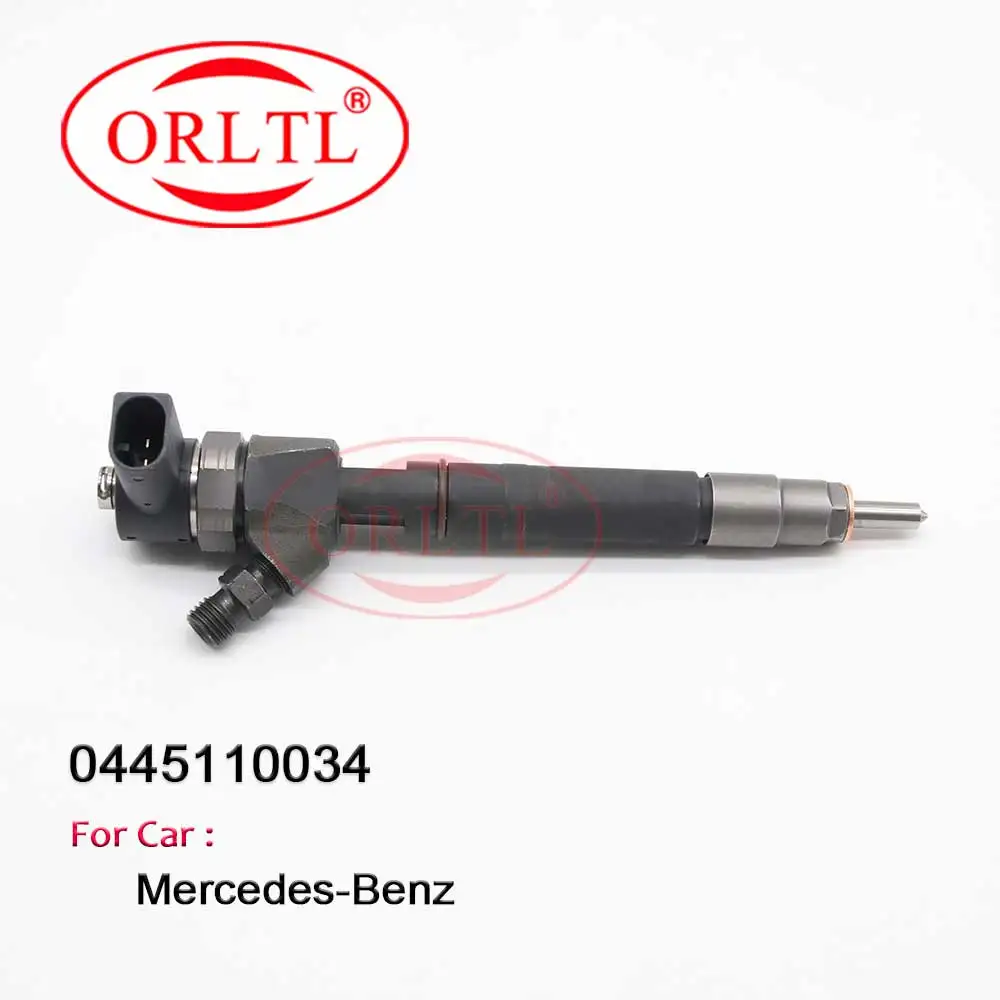 

Common Rail Injector 0445110034 Diesel Nozzle 0 445 110 034 OEM 0986435012 6130700187 For Mercedes Benz A6130700187