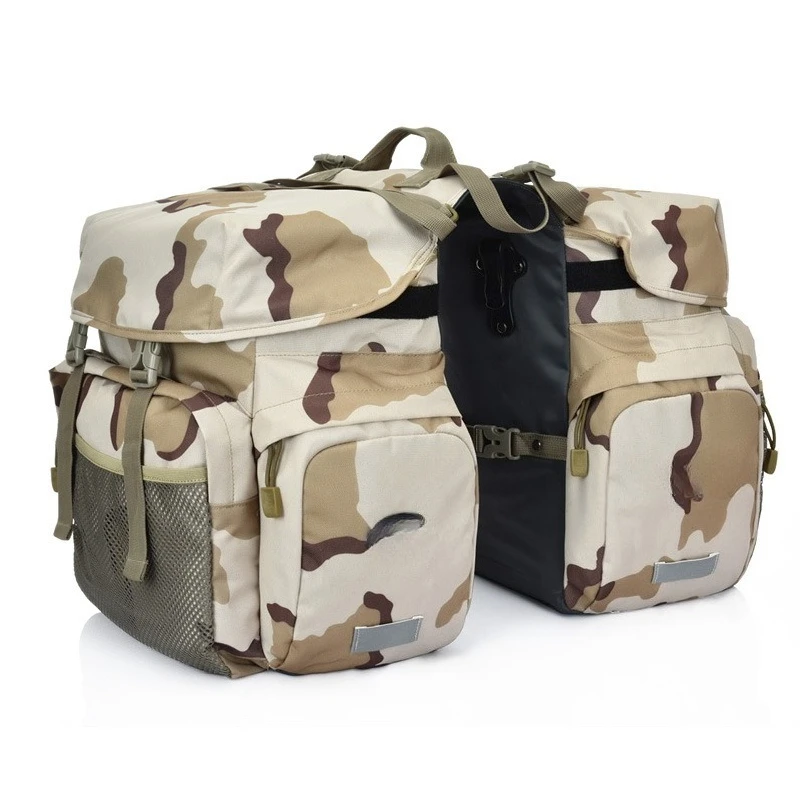 

Bicycle mountain bike road bike pack bag rear shelf bag large capacity waterproof long distance camel bag rainproof equipment