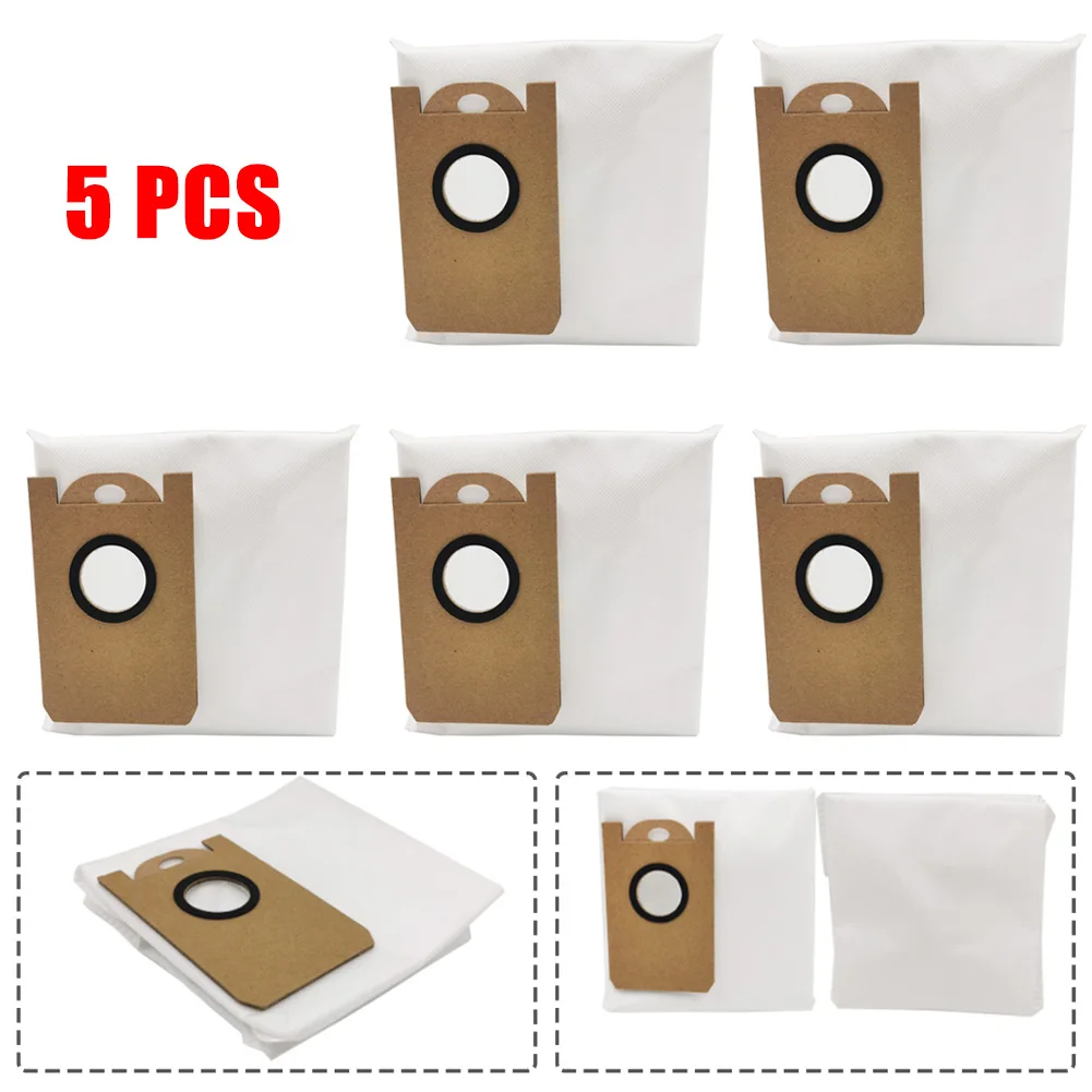 5pcs Replacement Accessory Dust Bags For IMILAB V1 Robot Vacuum Cleaner Parts  Collection Trash Bag Replacement Accessories