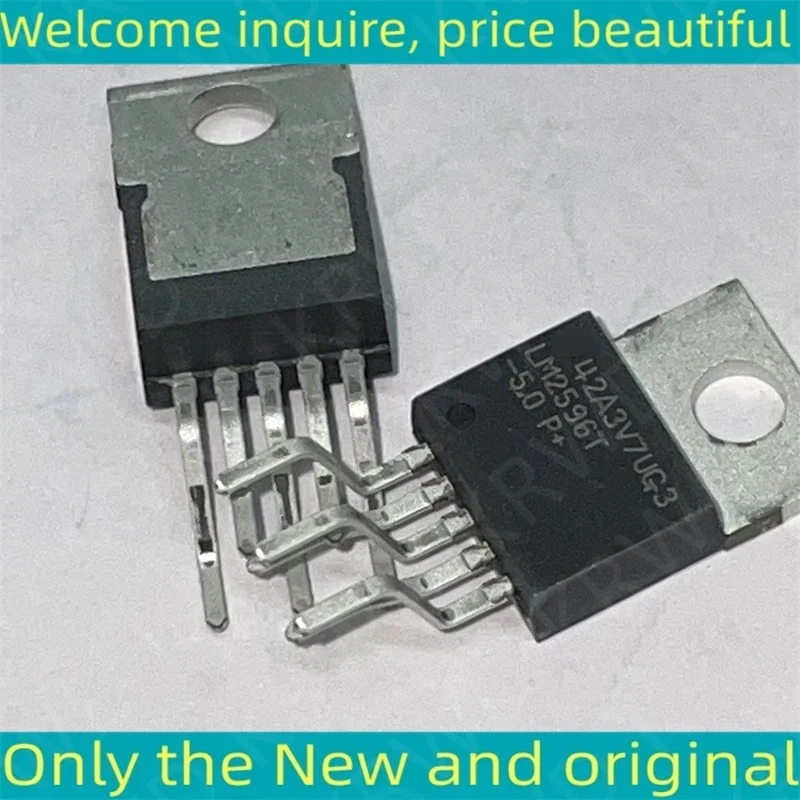 5PCS  LM2596T-5.0  New Original Chip IC LM2596T-5.0/NOPB  LM2596T-5.0   LM2596T TO-220
