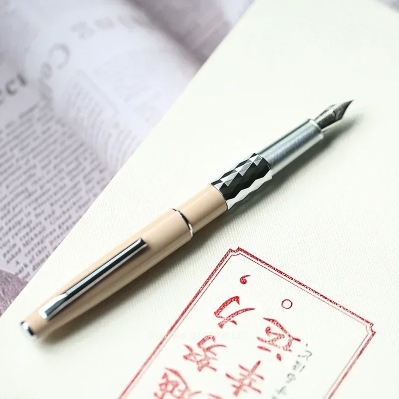 Hot New MAJOHN N102 Multifunctional Fountain Pen EF/F Nib And Pencil Universal Writing Drawing Stationery School Office Gift Pen