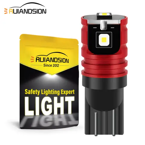 2PCS T10 W5W LED 10-30V Fit 12V 24V Car Side Interior Lights 168 194 3838 SMD Universal Bulb Super Bright Auto Interior Lamp