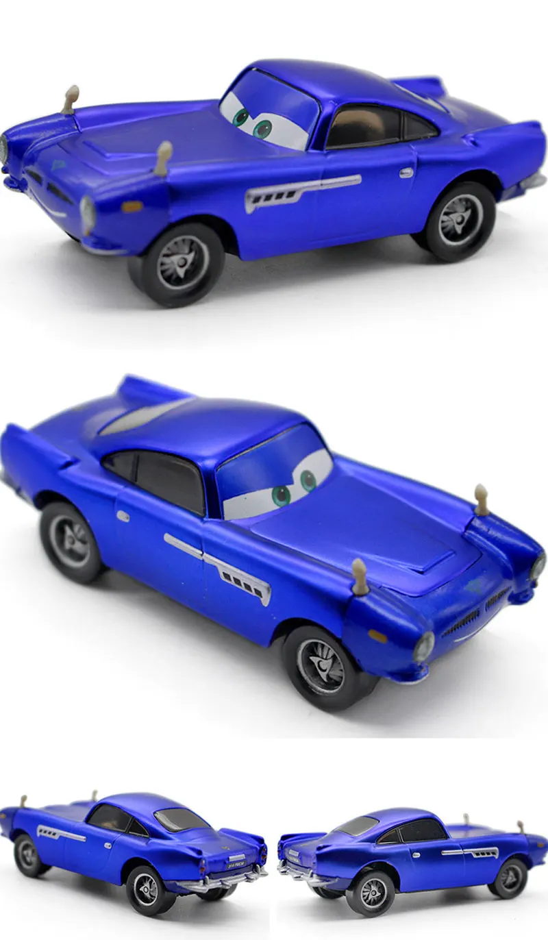 Disney Pixar Car 2 Lightning McQueen Finn McMissile Luigi Guido