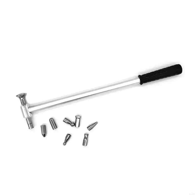 

L74C 8 Pieces Set Of Dent Removal Rods with Awl for head Dent Repair Tools