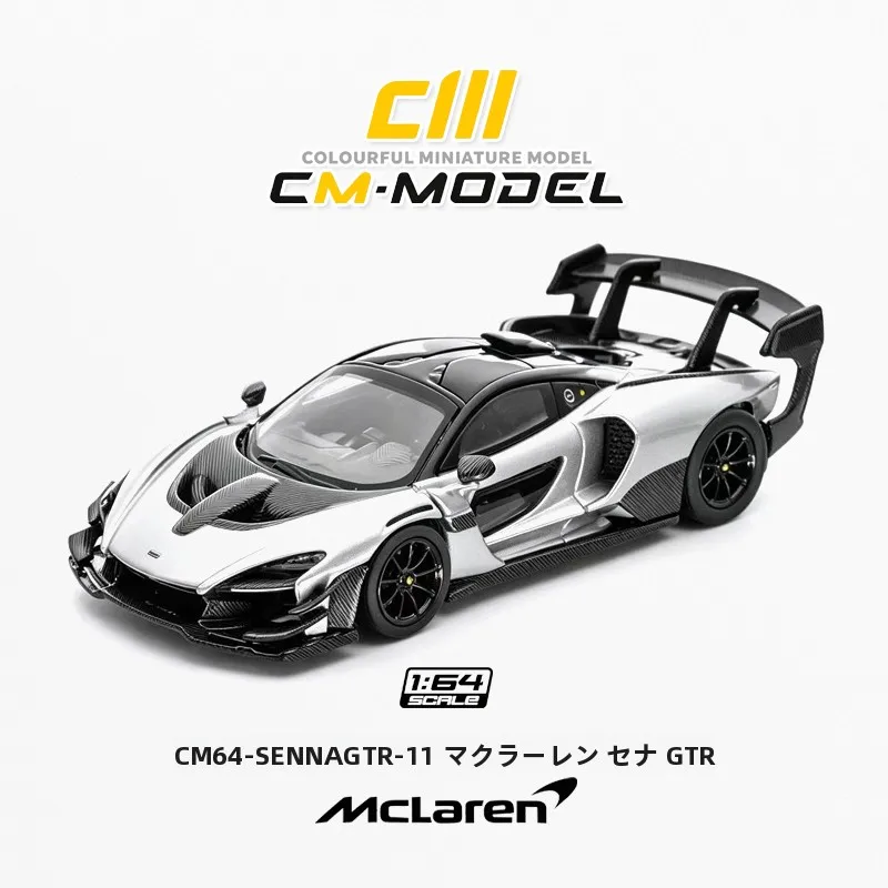 modele-de-voiture-mclaren-gtr-senna-gris-argente-modele-reduit-en-alliage-a-l'echelle-1-64-objet-de-collection-par-cmmodel-jouet-statique-modele-de-vehicule-realiste