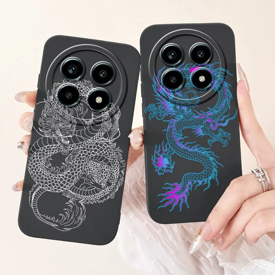 For Realme 13 Pro Plus / Realme 13Pro Pro+ Case Soft Silicone Back Cases Panda Marble Draagon Cat Astronaut Phone Cover Capas