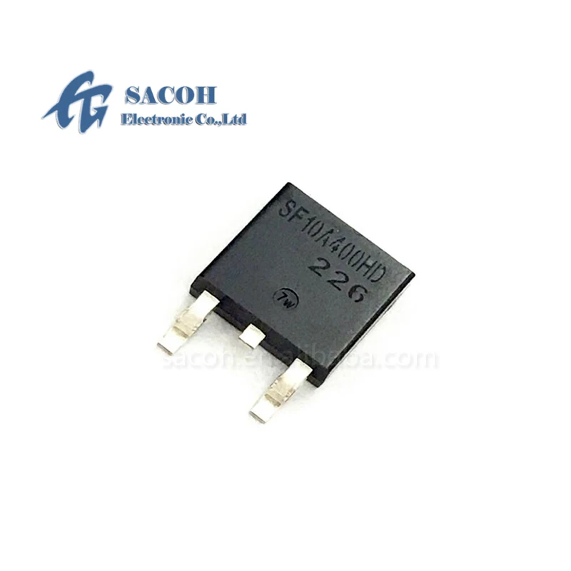 10 buah/lot SF10A400HD transistsf5a400hd TO-252 10A 400V daya Transistor MOSFET