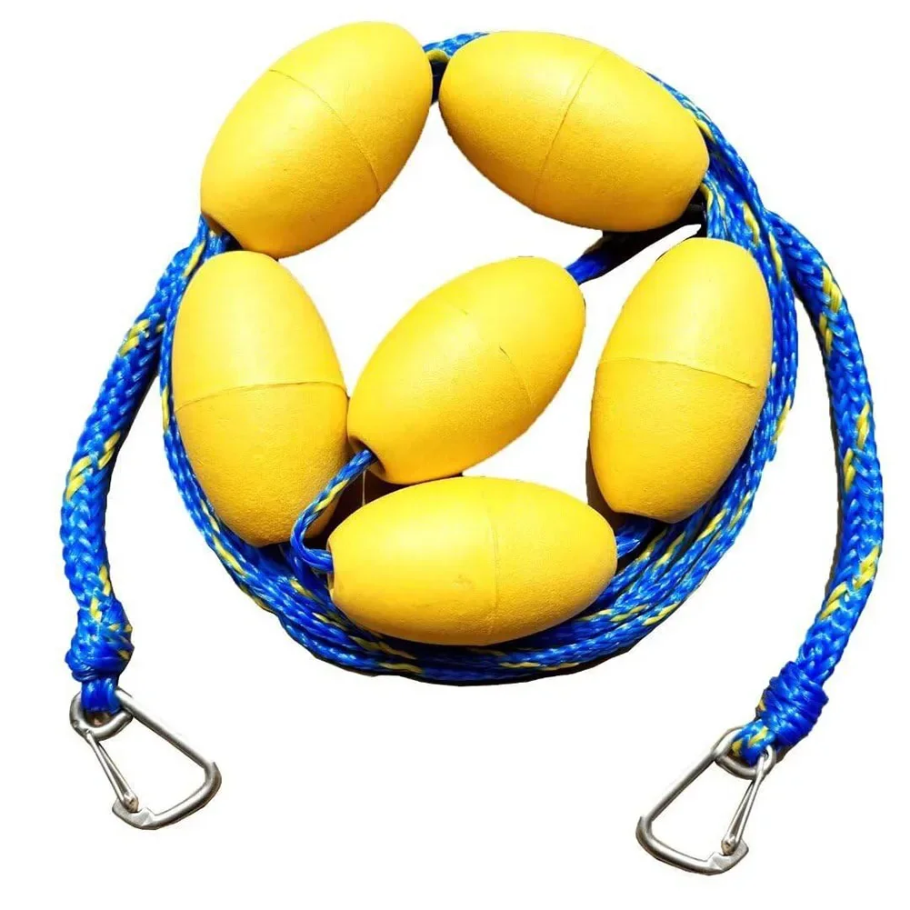 

Pool Separator Safety Rope Swimming Safety Pool Management Wear Resistant Floating Line UV-resistant Materials