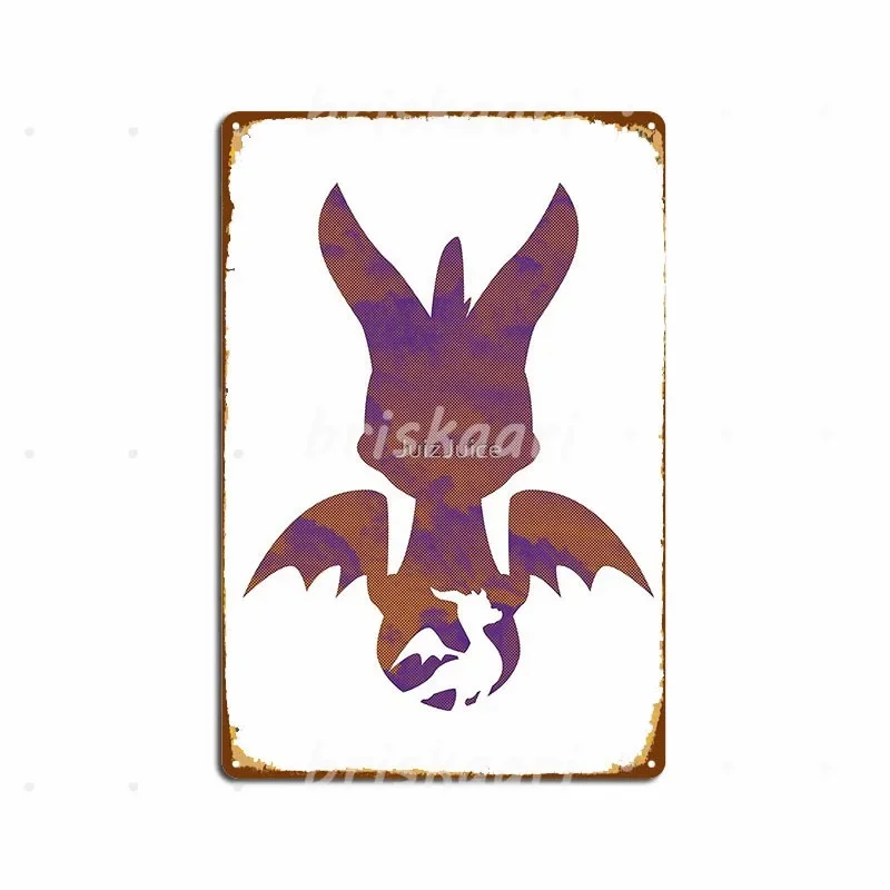 Spyro The Dragon Is Back Metal Signs Classic Club Bar Wall Mural Poster Metal Posters