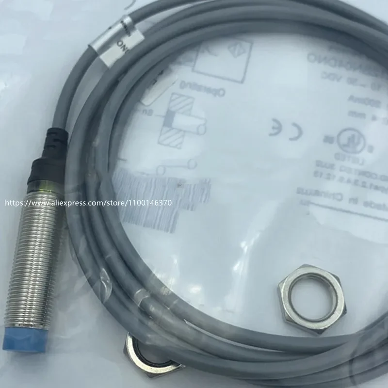 

3Pcs LR12XBN04DPO LR12XBN04DNO Cylindrical Proximity Switch DC Three-Wire NPN Normally Open 24V