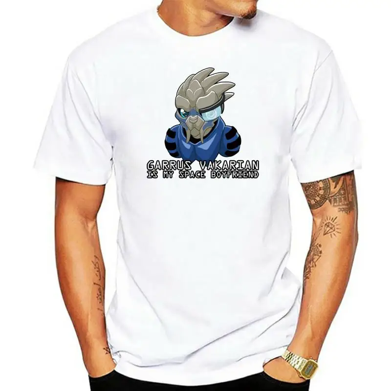 Garrus Vakarian Is My Space Boyfriend tee short sleeve cotton t-shirt women and men