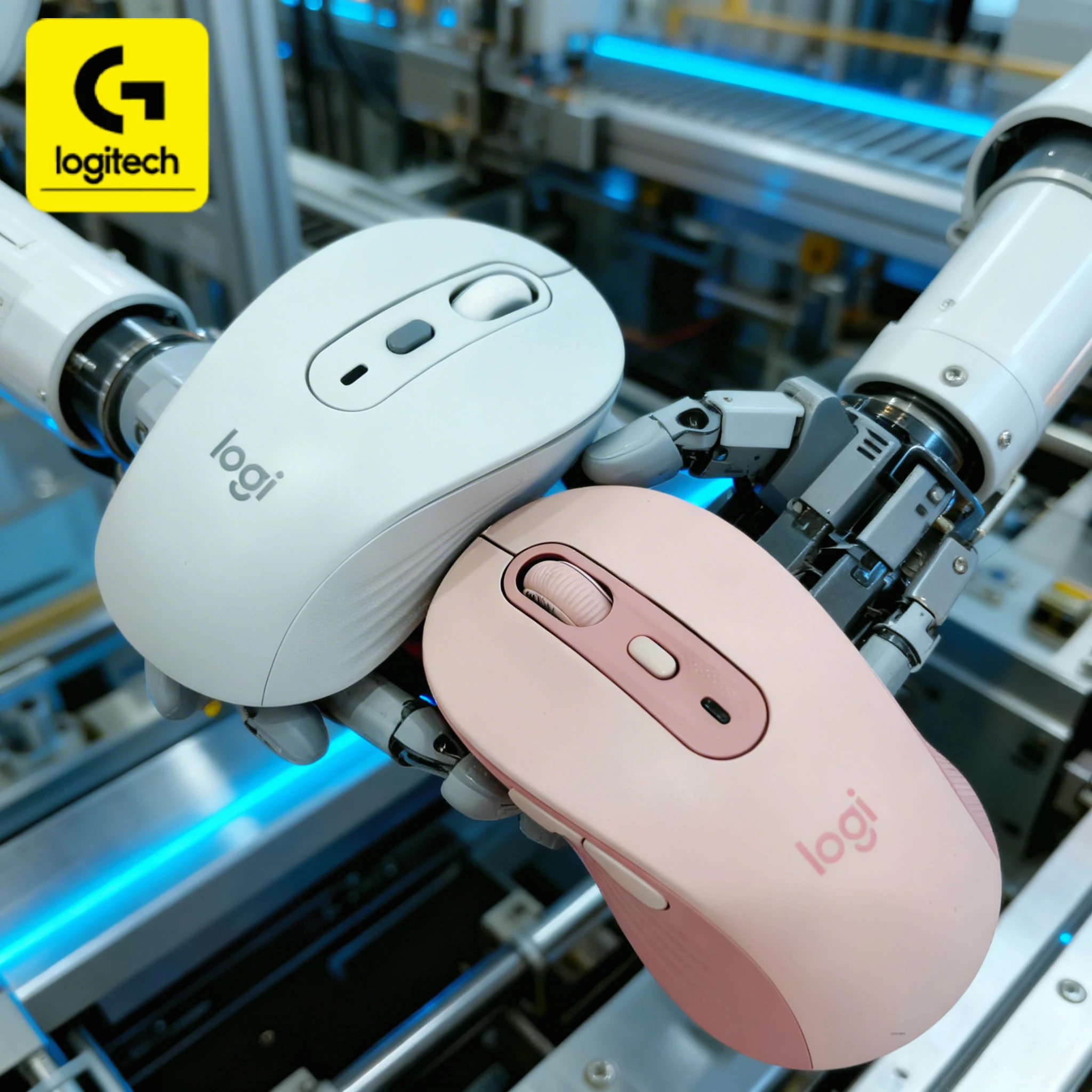 

Logitech M750/M650L wireless mouse supports simultaneous operation on multiple devices.