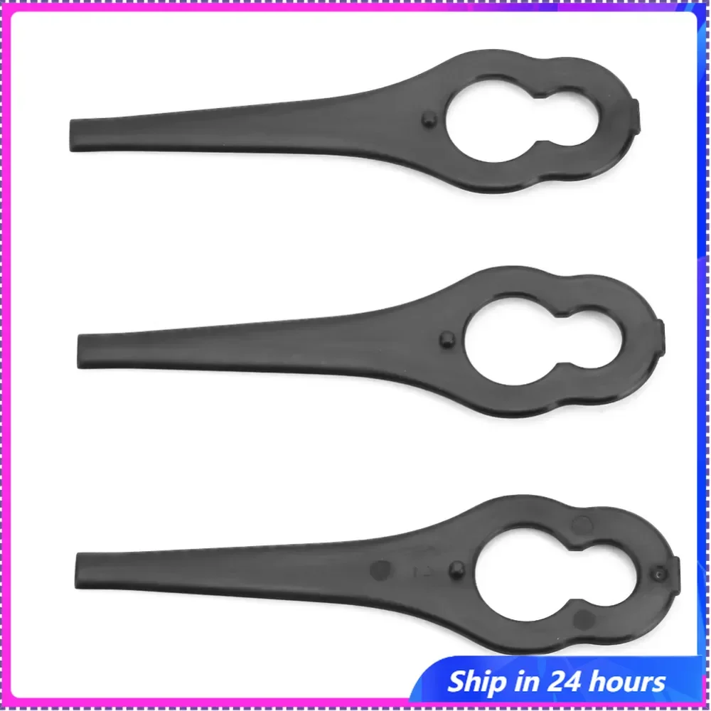 

6PCS Grass Trimmer Plastic Blades Lawn Mower Parts for BOSCH ALM 28 30 Lawn Mower Plastic Blade Grass Trimmer Plastic Blade