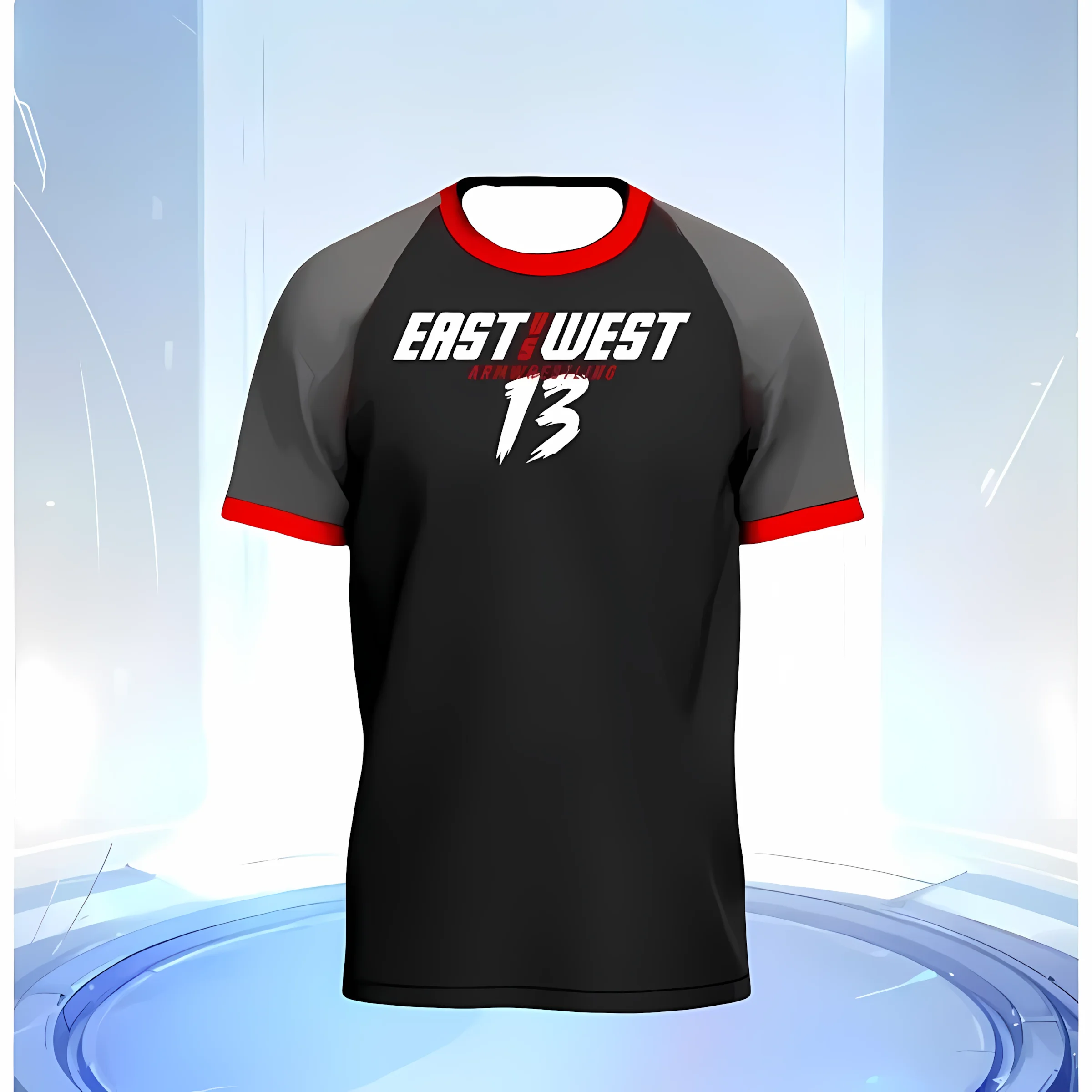 

Summer 2025 new sports, fitness, casual, fashionable, soft, comfortable, breathable, lightweight 3D printed men's T-shirt