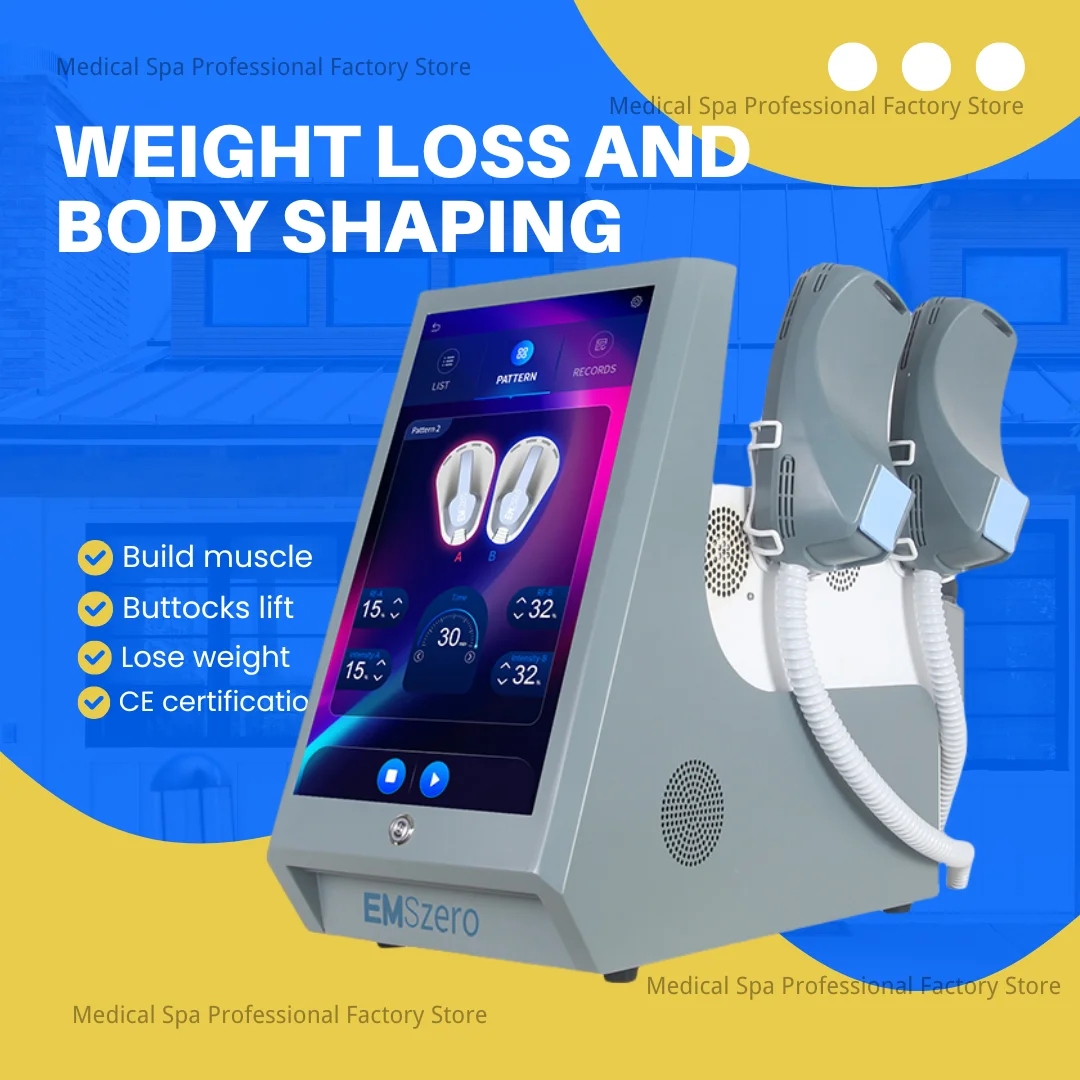 

Professional 6500w EMS Shaping Machine emszero pro RF EMSZERO Nova Muscle Stimulation 15 Tes HIEMT Slimming