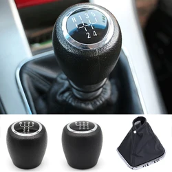 5 6 Speed Car Gear Shift Knob Lever Stick for Chevrolet Chevy Cruze 2008 2009 2010 2011 2012 MT Handle Gaiter Boot Cover Case