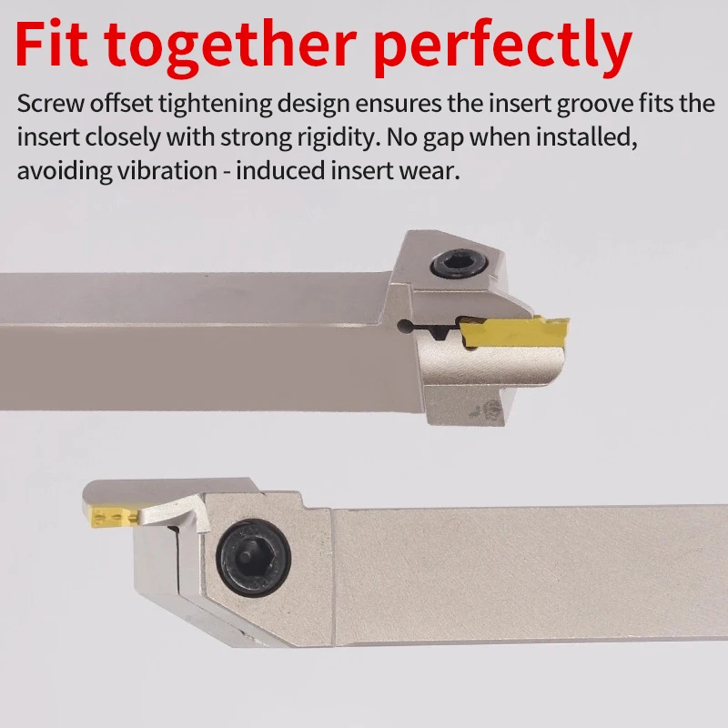 EiMoGe Outer circle end face slotting tool holder MGHH320/325R/L20-32 spring steel shock-resistant lathe slotting tool holder