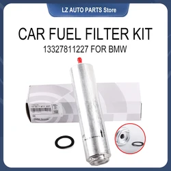 Car Fuel Filter Kit 13327811227 For BMW E46 E60 E61 E66 E70 E71 E81 E83 F02 F07 F10 F11 F15 F16 118d 520 730 X3 X5 MINI F55~F61