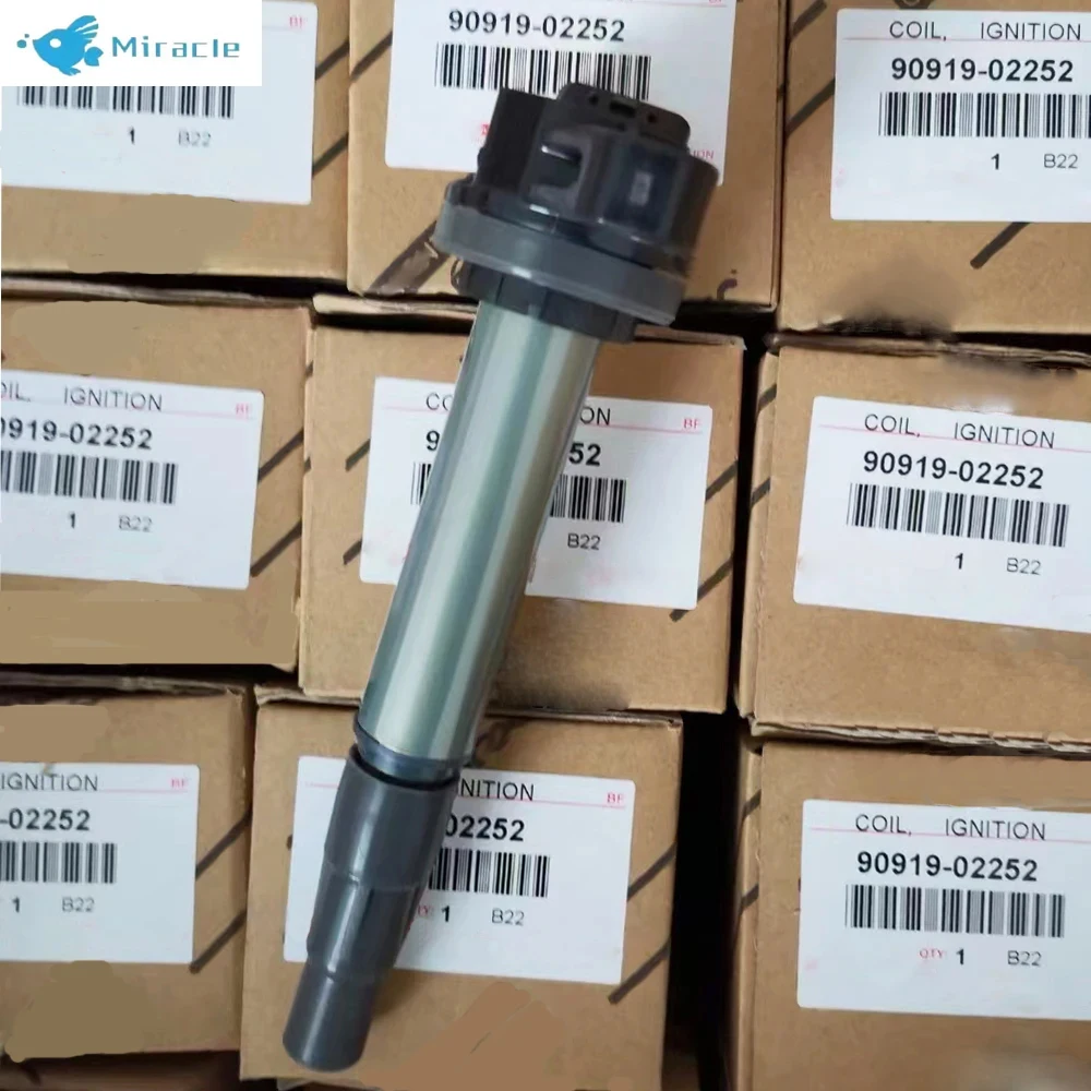 

2/4/8 PCS 90919-02252 Ignition Coil Pack For T oyota-a c orolla-a Matrixx Prius-s L exus XD 1.8L L4 UF596