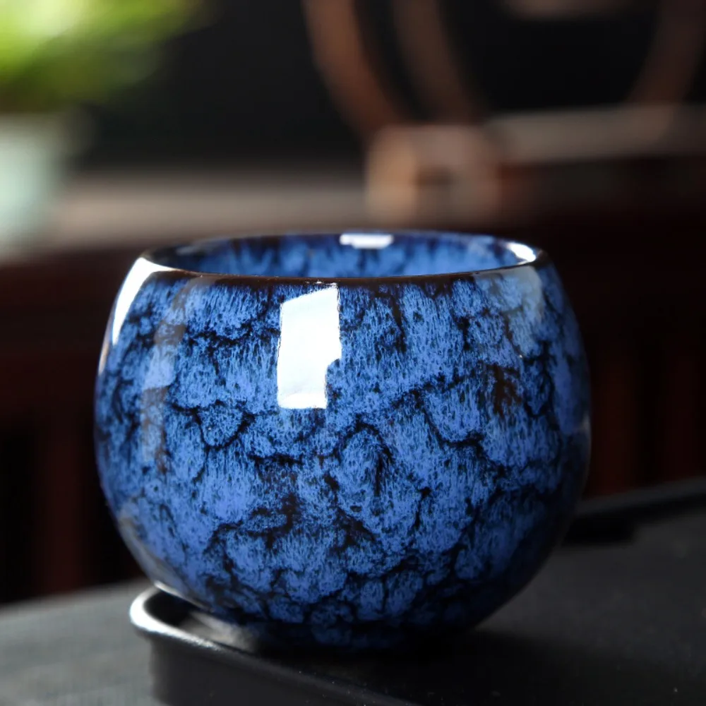 

Creative 150ml Ceramic Teacup Japanese Style Kung Fu Water Cup Heat-proof Pottery Drinkware Tea Lovers