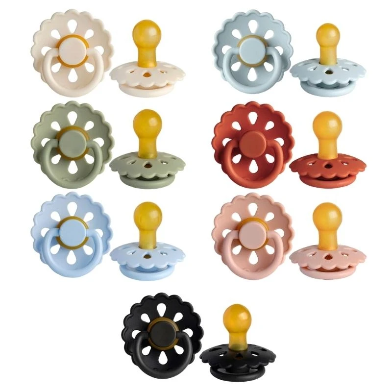 

M76C Baby Pacifier Comfortable Silicone Soothing Pacifier Soothes Anxiety and Stress