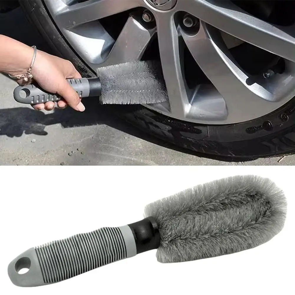 

Car Tire Brush Wheel Hub Cleaning Brushes Car Wheels Tire Cleaning Accessories Tool Detailing Washing Auto L9y8