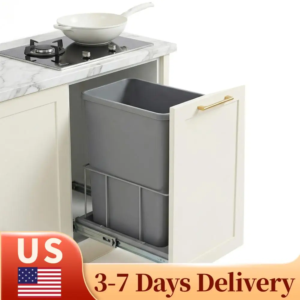 

Набор из 10 контейнеров для мусора объемом 35 кварт, легко моющиеся, для хранения отходов, подходят для ванной, прачечной, гостиной, дома и рабочего кабинета