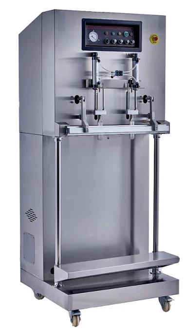Big Bag External Vacuum Sealing Machine, Brick Vacuum Packing Aluminum, Vertical Bag Sealer for 10KG 20KG 25KG 50KG Beans Nuts