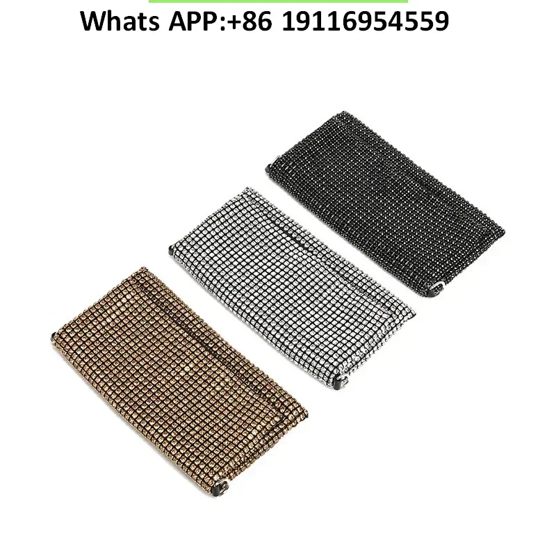 

Rhinestone Bag Women's Winter 2023 New Fashion European and American Style Chain Diamond Shoulder Crossbody Bag