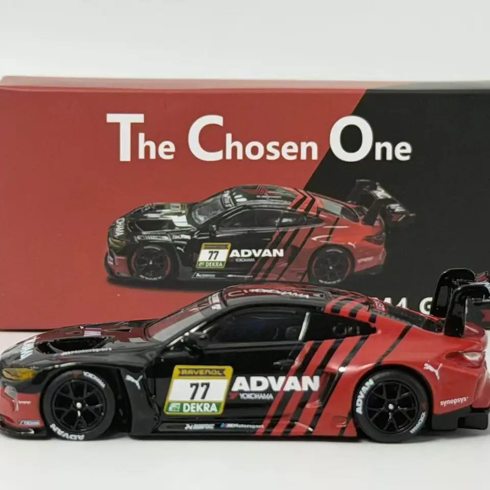❷ＴＣＯ　 Ｍ4 GT3 ADVAN TCO 1:64 Miniature Scale Limited Edition BMW M4 GT3 Advan Alloy