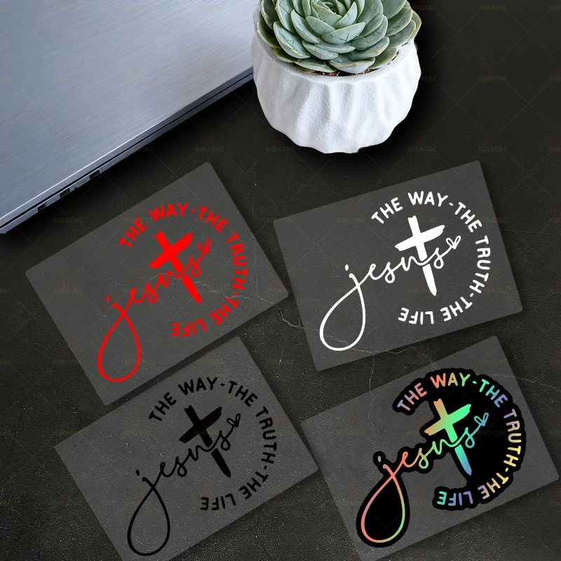 Universal Jesus Motorcycle Stickers, Waterproof Vinyl Decals for Fuel Tank Fairing Car Window Trunk Scooter Styling