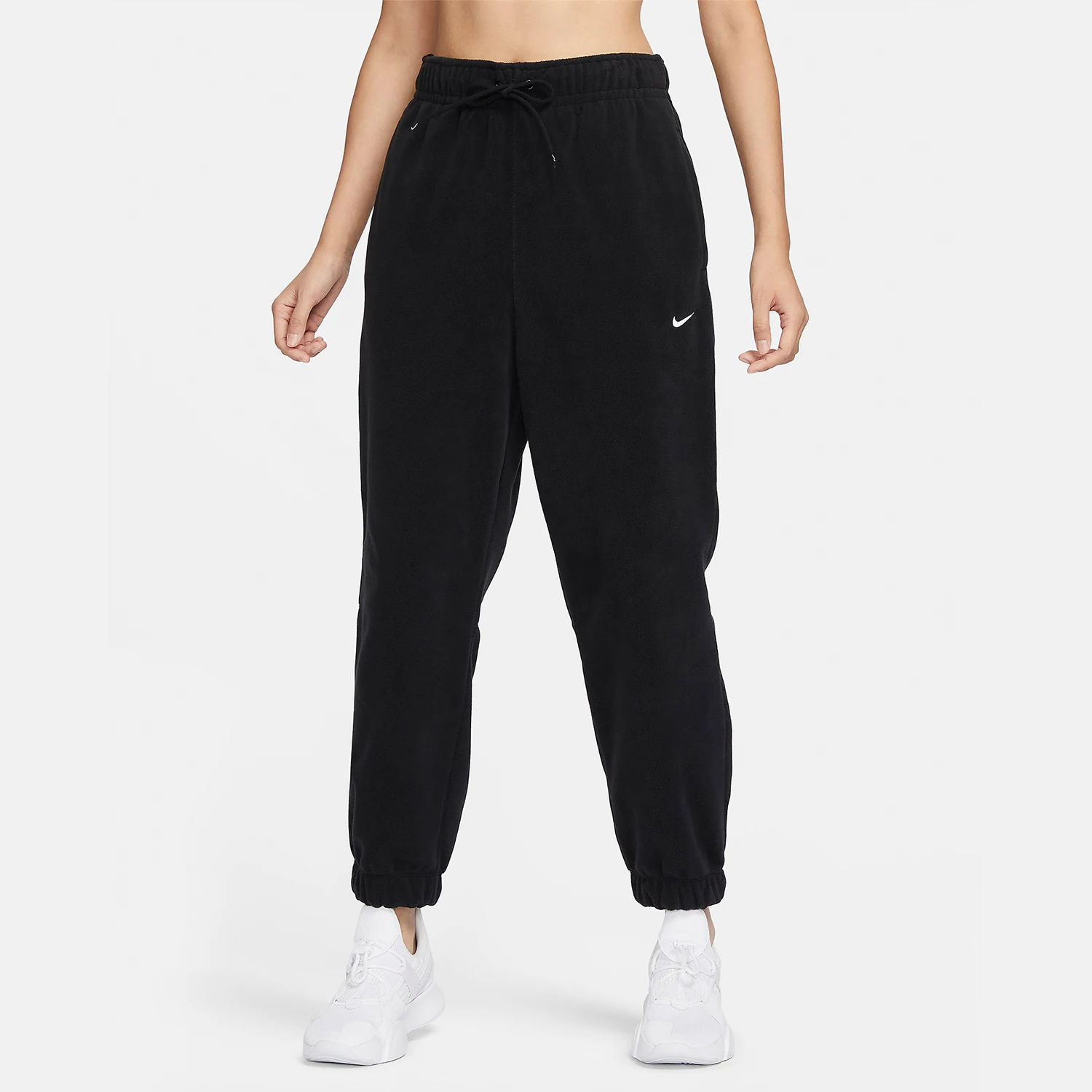 Nike genuine winter women's plush warm and loose casual sports pants FB5579-010