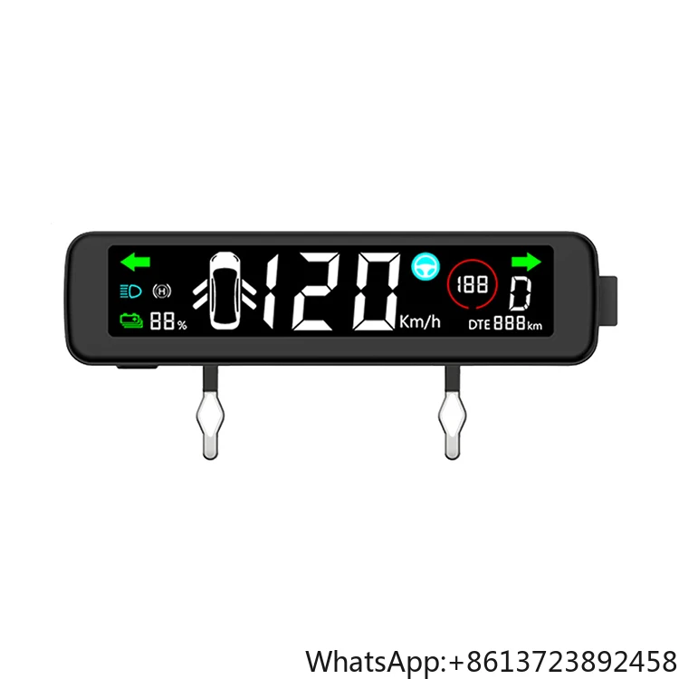 

Hot-selling air Code Meter Modification LCD Mini 3.9inch HUD Display for tesla Model 3/Y
