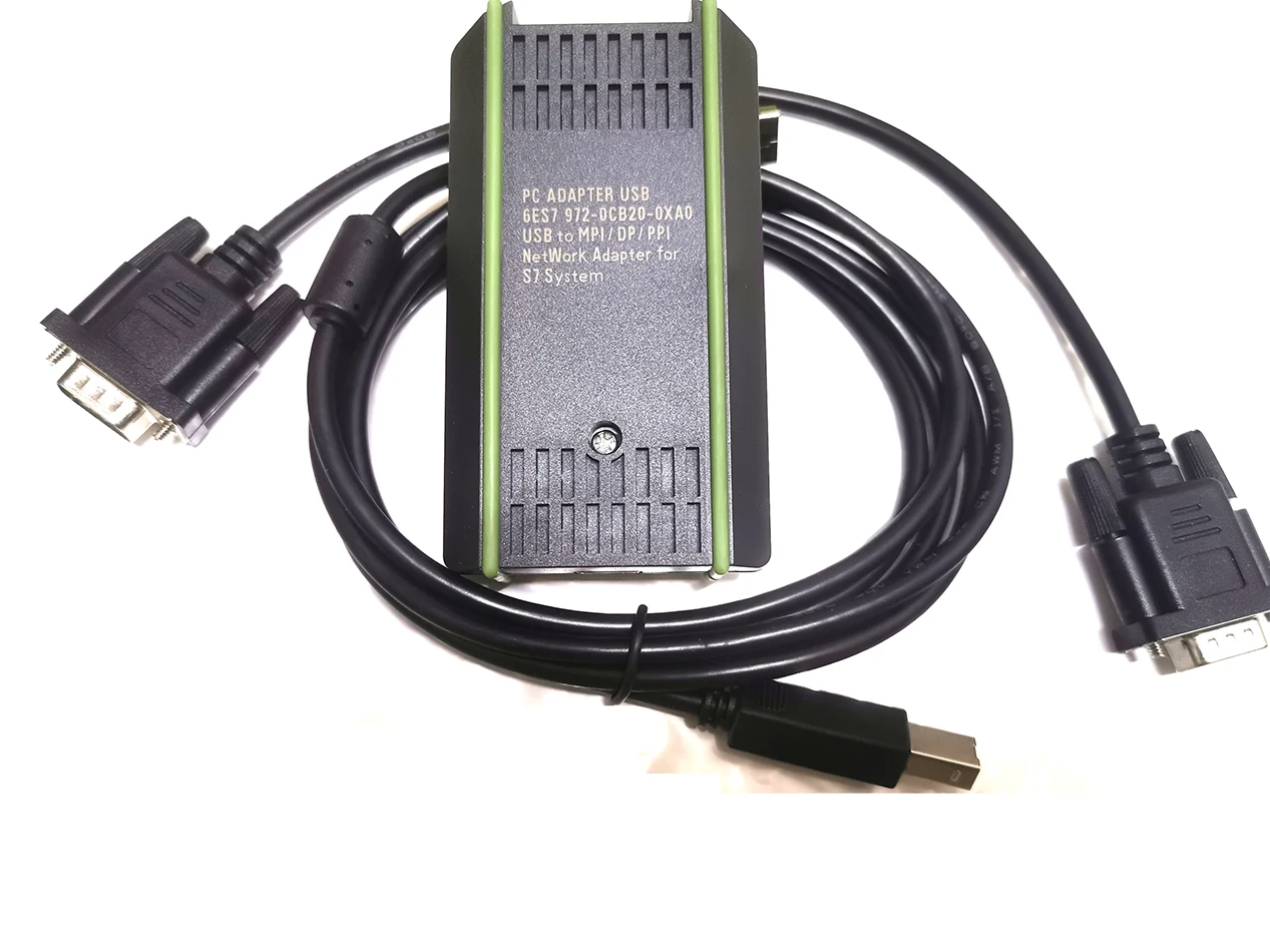 USB-MPI Programming Cable 6ES7972-0CB20 with Isolation For Siemens S7-200/300 /400 PLC System of 187.5 Baud Rate