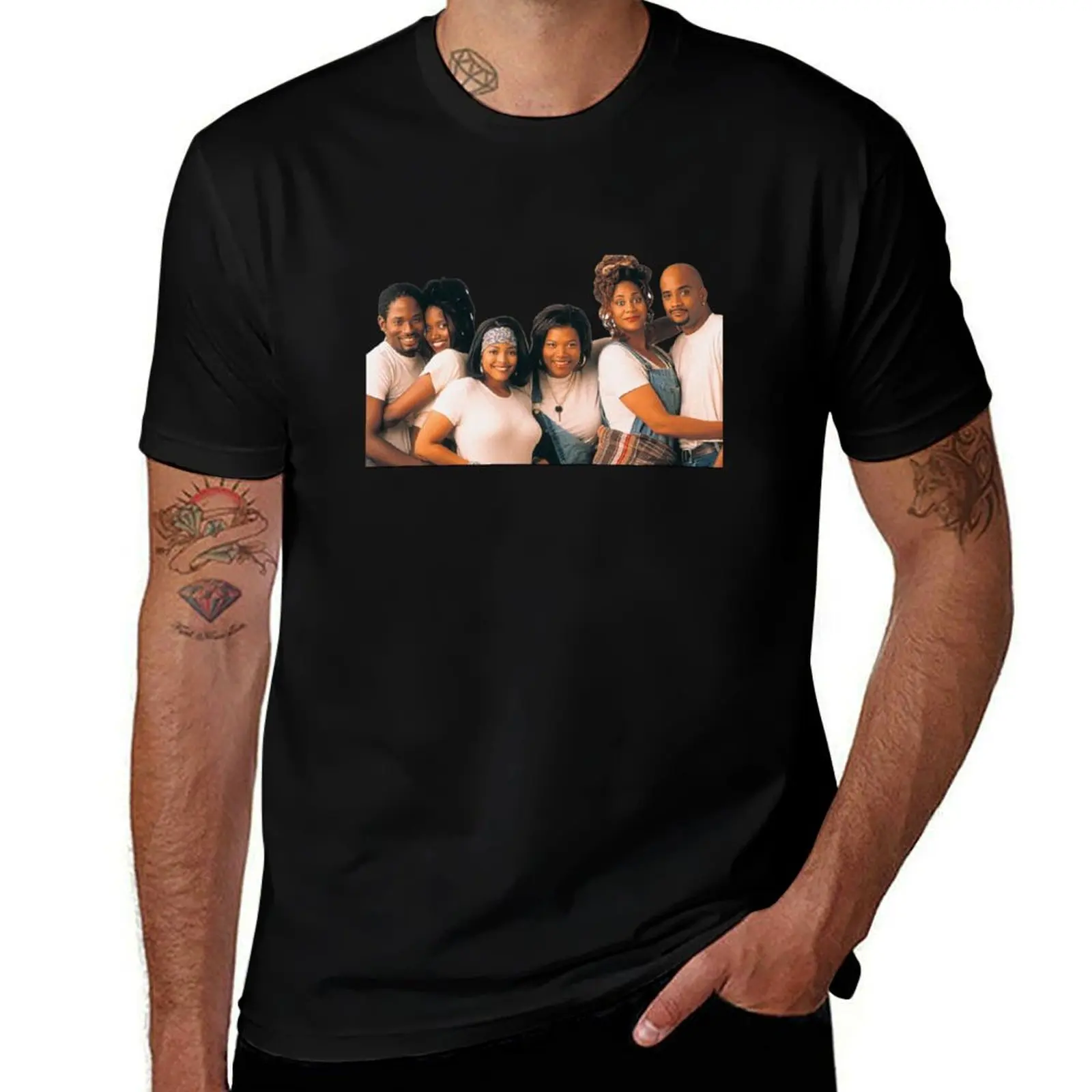 

Living Single Cast T-Shirt Plus Size Gym Sports T-Shirt