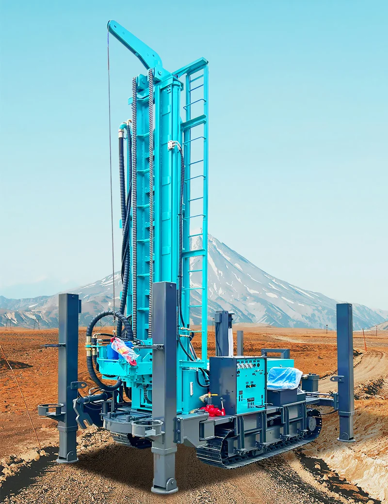 Customized 450m 500m Depth Borehole Drilling Rig Water Well Drilling Rig for Sale in Chile