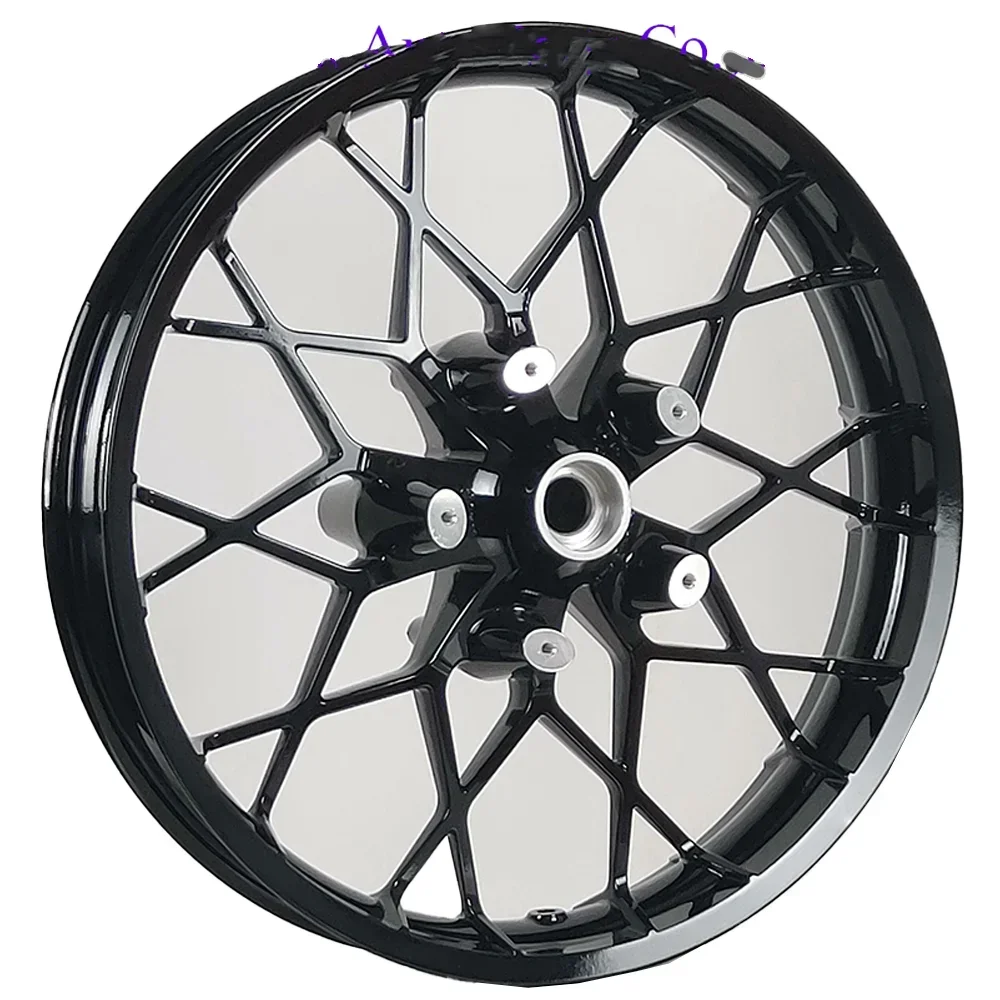 

Пользовательские 21 "22" 23 "24" передние глянцевые черные 21-дюймовые колесные диски мотоцикла для Harley Davidson Road King