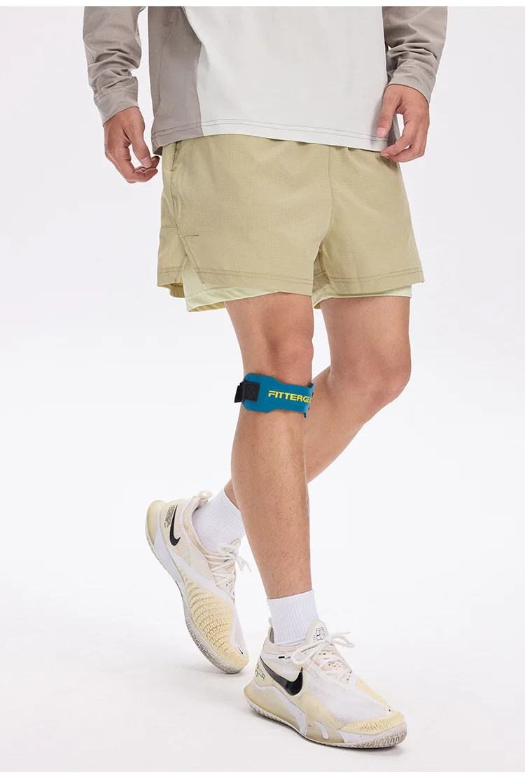 Unisex 2-in-1 Laufshorts Schnelltrocknend Fitness-Shorts Doppelschichtige Kompressions-Laufhose Sportliche Fitness-Jogging-Shorts – Detail 21
