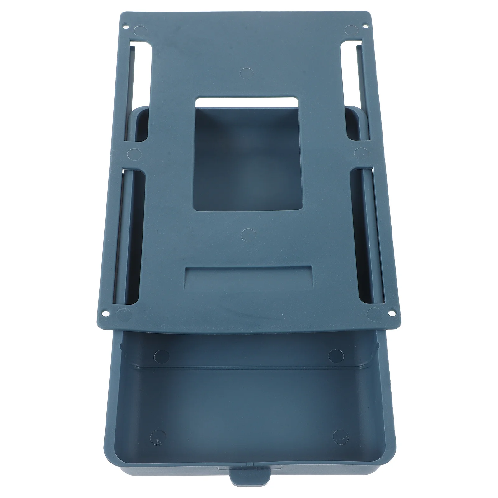 Drawer Style Pen Box Under Table Storage Organizer Slide Out Desktop Drawer For Desk Office Kitchen Stationery Tools