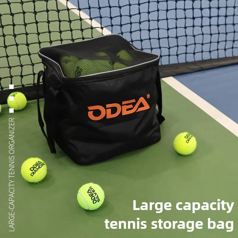 ODEA Tennis Bag,80 Capsules 160 Capsules Fabric Folding Portable Tennis Bag,Waterproof Handheld Portable Storage Bag